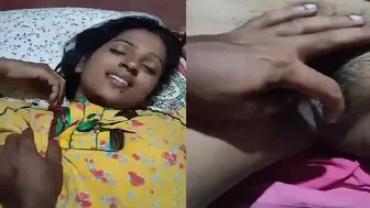 Sexy GF Showing Her Boobs And Hairy Pussy Teasing