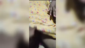 Sexy GF Showing Her Boobs And Hairy Pussy Teasing
