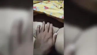 Sexy GF Showing Her Boobs And Hairy Pussy Teasing