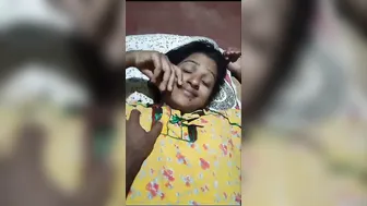 Sexy GF Showing Her Boobs And Hairy Pussy Teasing