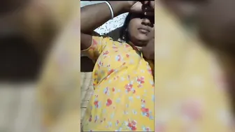 Sexy GF Showing Her Boobs And Hairy Pussy Teasing