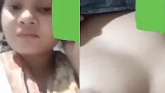 Hairy Pussy GF Going Wild Naked On Video Call Sex