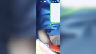 Young Assamese Girl Stripping Topless Teasing On Video Call