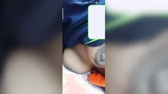 Young Assamese Girl Stripping Topless Teasing On Video Call