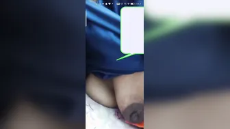 Young Assamese Girl Stripping Topless Teasing On Video Call