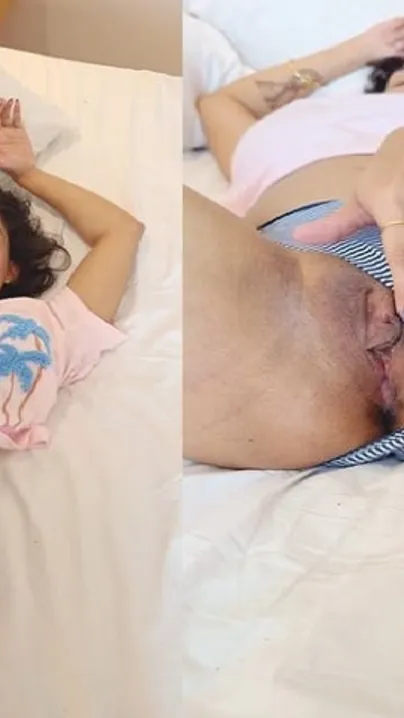Desi Babe Spreading Her Pussy Wide Open For Her Man At Home