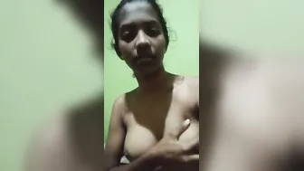 College Babe Fingering Her Hairy Pussy Alone In Hostel Room