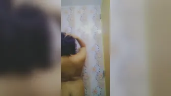 Short Haired Babe Stripping Completely Naked In Viral Video