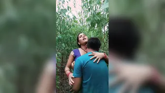 Milky Tit Bhabhi Getting Banged Outdoors Moaning Really Loud
