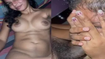 Shy Lankan GF Nervously Sucking Dick First Time