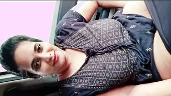 Busty Gf Getting Fucked In Car Parked In Public Outdoor Spot