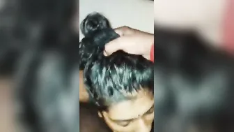 Tamil GF Giving Me Sloppy Blowjob In Bedroom Video