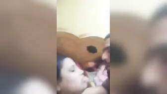 Married Wife Getting Her Tits Pressed And Pussy Pounded Hard