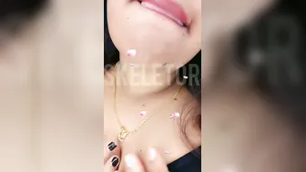 Telugu Slut Playing With Her Huge Natural Tits In Leaked Mms