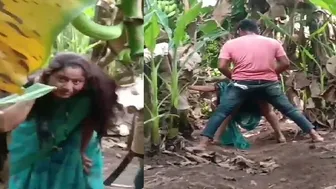 Mallu Wife Getting Fucked Outdoors In The Backyard Of Her House