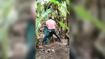 Mallu Wife Getting Fucked Outdoors In The Backyard Of Her House