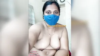 South Indian Aunty Showing Off Her Curves On Naughty Cam Chat