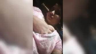 Taking Nude Selfies Exposing Her Perky Tits Looking So Sexy