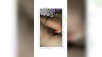 Slim GF Stripping Nude On Video Call Teasing Me Hard
