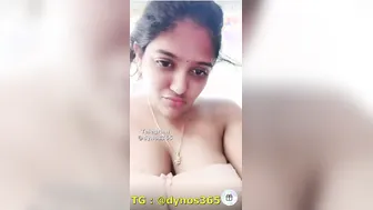 Telugu Cam Girl Smoking Topless Flashing Her Boobs On Screen