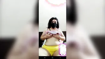Masked GF Stripping And Fucking On Private Cam Show