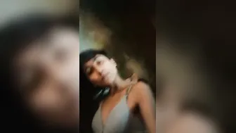 Changing After Her Bath Caught Naked On Camera Looking Sexy