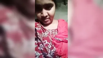 Village Babe Exposing Her Huge Tits In Leaked Nude Homemade