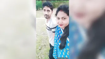 Desi Wife Having Romantic Outdoor Sex Recording It On Camera