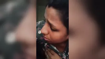Mallu Wife Giving Her Husband A Sloppy Blowjob At Home Tonight