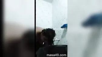 Bathing Naked On Camera Making This Hot Video For Her Lover