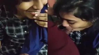 Mallu Babe Giving Sloppy Blowjob To Lover In Leaked Video Mms
