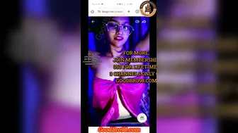 Hot Desi Babe Flashing Her Nipple During Live Stream Session