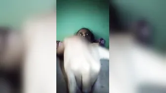 Horny Babe Fingering Her Dripping Wet Pussy Moaning Loudly