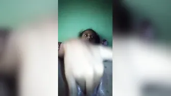 Horny Babe Fingering Her Dripping Wet Pussy Moaning Loudly