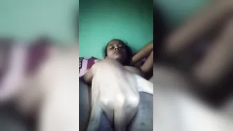 Horny Babe Fingering Her Dripping Wet Pussy Moaning Loudly