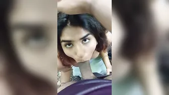 GF Sucking Him Outdoors In Steamy Leaked Amateur Mms