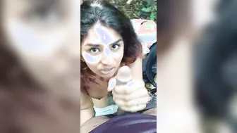 GF Sucking Him Outdoors In Steamy Leaked Amateur Mms