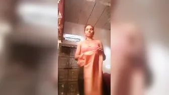 Village Girl Undressing Slowly On Cam Teasing Her Boyfriend