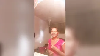 Village Girl Undressing Slowly On Cam Teasing Her Boyfriend