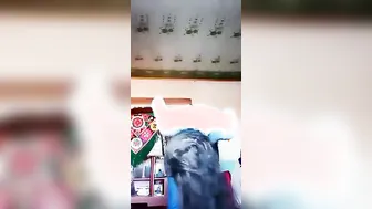 Shy Village Babe Dropping Towel Exposing Her Naked Body To Camera