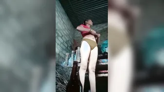 Village Girl Desperately Fucking Herself With Bottle Homemade Mms