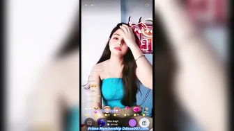 Cam Babe Showing Off Her Big Natural Tits Teasing Viewers Online