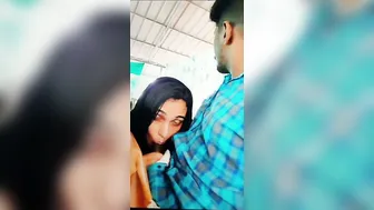 Malayali Gf Getting Her Tits Pressed And Giving Me Head Outside