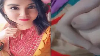 Gorgeous Babe Showing Off Her Tits While Cooking Food