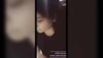 Gorgeous Babe Showing Off Her Tits While Cooking Food