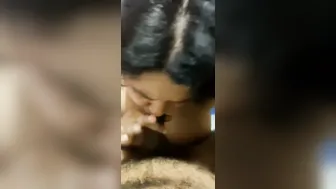 Pretty Slut Taking My Cum On Her Face After Sucking Me Off