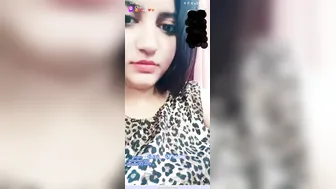 Hot Babe Playing With Her Massive Boobs On Camera