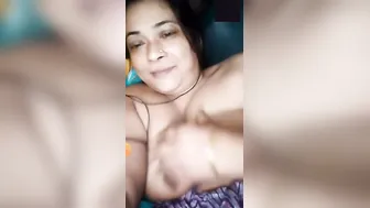 Mature Milf Showing Her Tits To Lover In Secret Video