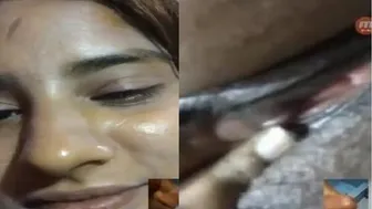 GF Showing Me Her Dark Pussy On Video Call