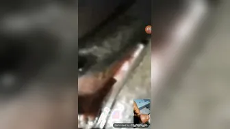 GF Showing Me Her Dark Pussy On Video Call